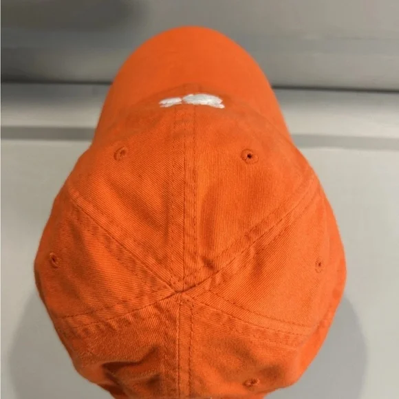 Team Nike Clemson Tigers Embroidered Adjustable Orange Hat Cap OSFM Y2K NCAA - Picture 4 of 7